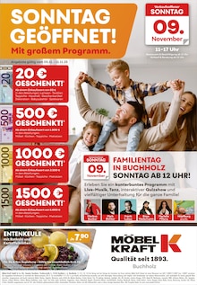 Möbel Kraft Prospekt mit 1 Seiten (Buchholz (Nordheide))