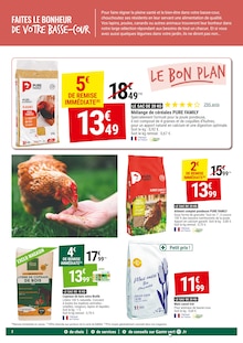 Catalogue Gamm vert de la semaine 43, "NOS PETITS PRIX POUR CHOUCHOUTER VOS ANIMAUX !", page 2, 22/10/2025 - 02/11/2025 Prospectus Gamm vert en cours, "NOS PETITS PRIX POUR CHOUCHOUTER VOS ANIMAUX !", page 2 sur 8