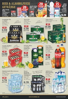 Cola im aktuellen EDEKA Prospekt (Bergisch Gladbach) Cola im EDEKA Prospekt "Aktuelle Angebote" mit 16 Seiten (Bergisch Gladbach)