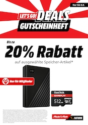 Externe Festplatte im MediaMarkt Saturn Prospekt in Remscheid Aktueller MediaMarkt Saturn Prospekt mit Externe Festplatte, "LET'S GO! DEALS GUTSCHEINHEFT", Seite 3