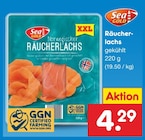 Aktuelles Norwegischer Räucherlachs Angebot bei Netto Marken-Discount in Bielefeld ab 4,29 €