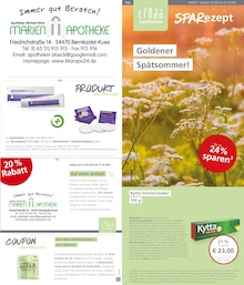 Aktueller LINDA Premiumapotheke Apotheken Prospekt für Traben-Trarbach: Aktuelle Angebote mit 3} Seiten, 01.09.2025 - 30.09.2025