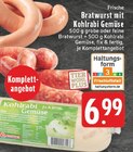 Aktuelle Bratwurst Angebote bei EDEKA in Oberhausen Aktuelles Grobe Bratwurst mit Kohlrabi Gemüse Angebot bei EDEKA in Oberhausen ab 6,99 €