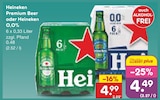 Premium Beer im Angebot bei Netto Marken-Discount in Ganderkesee Premium Beer Angebote von Heineken bei Netto Marken-Discount Ganderkesee für 4,49 €