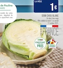 Promo Demi chou blanc à 1,00 € dans le catalogue Supermarchés Match à Lannoy