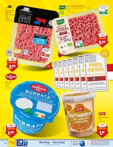Hackfleisch im Netto Marken-Discount Prospekt "Aktuelle Angebote" mit 70 Seiten (Mannheim)