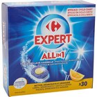 Tablettes Lave-vaisselle Tout en 1 - CARREFOUR EXPERT - Carrefour Market à Vitry-sur-Seine Tablettes Lave-vaisselle Tout en 1 - CARREFOUR EXPERT en promo chez Carrefour Market Vitry-sur-Seine à 3,75 €