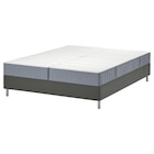 Boxbett Vesteröy fest/mittelfest/hellblau dunkelgrau 160x200 cm von LYNGÖR für 478,00 € bei IKEA im Angebot Boxbett Vesteröy fest/mittelfest/hellblau dunkelgrau 160x200 cm von LYNGÖR im aktuellen IKEA Prospekt