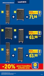 Offre Meuble dans le catalogue Lidl du moment à la page 59