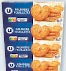 Palmiers feuilletes U - U en promo chez Super U Palmiers feuilletes U - U dans le catalogue Super U