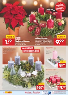 Adventskranz im aktuellen Netto Marken-Discount Prospekt (Augsburg) Adventskranz im Netto Marken-Discount Prospekt "Aktuelle Angebote" mit 58 Seiten (Augsburg)