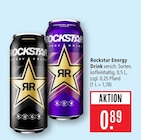 Energy Drink Angebote von Rockstar bei Marktkauf Stuttgart für 0,89 €