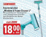 Fensterwischer Window & Frame Cleaner L Angebote von Leifheit bei EDEKA Unna für 18,00 €