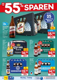 Bier im Netto Marken-Discount Prospekt "Aktuelle Angebote" mit 72 Seiten (Ingolstadt)