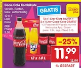Coca-Cola Kombikiste im Angebot bei Netto Marken-Discount in Karlsfeld Coca-Cola Kombikiste Angebote von Coca-Cola bei Netto Marken-Discount Karlsfeld für 11,99 €