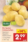 Bio Speisefrühkartoffeln von BioBio für 2,99 € bei Netto Marken-Discount im Angebot Bio Speisefrühkartoffeln von BioBio im aktuellen Netto Marken-Discount Prospekt