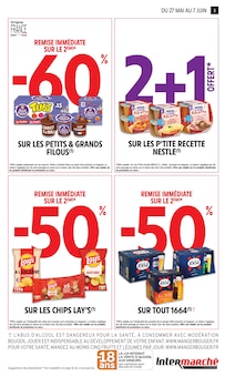 Promotion Bière dans le prospectus Intermarché Super, valable du 27/05/2026 au 07/06/2026 Promo Bière dans le catalogue Intermarché Super du moment à la page 3