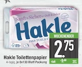 Toilettenpapier Angebote von Hakle bei EDEKA Augsburg für 2,75 €