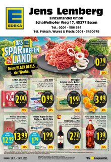 Aktueller EDEKA Prospekt "Aktuelle Angebote" Seite 1 von 24 Seiten für Essen