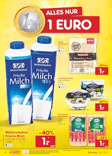 Milch im Netto Marken-Discount Prospekt "Aktuelle Angebote" mit 51 Seiten (Heilbronn)