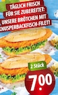 Brötchen mit Knusperbackfisch-Filet bei famila Nordost im Prospekt "" für 7,00 €