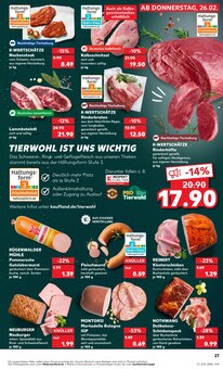 Grillfleisch im Kaufland Prospekt "Aktuelle Angebote" mit 70 Seiten (Saarbrücken)