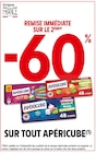 -60% REMISE IMMÉDIATE SUR LE 2ÈME SUR TOUT APÉRICUBE à Intermarché dans Laigneville -60% REMISE IMMÉDIATE SUR LE 2ÈME SUR TOUT APÉRICUBE à Intermarché dans Laigneville