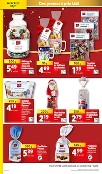 Promo Père Noël dans le catalogue Lidl du moment à la page 30