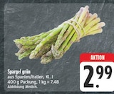 Aktuelle Spargel Angebote bei EDEKA in Jena Aktuelles Spargel grün Angebot bei EDEKA in Jena ab 2,99 €