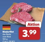 Rinderfilet bei combi im Hinte Prospekt für 3,99 €