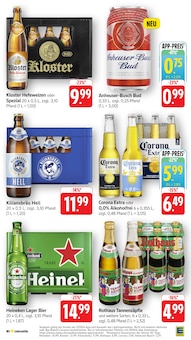 Bier im EDEKA Prospekt "Aktuelle Angebote" mit 54 Seiten (Lörrach)