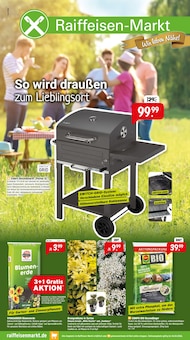 Raiffeisenmarkt Prospekt So wird draußen zum Lieblingsort. mit 4 Seiten