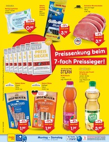Fleisch im Netto Marken-Discount Prospekt "Aktuelle Angebote" mit 73 Seiten (Rostock)