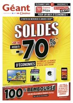 Catalogue Géant Casino "Soldes jusqu'à -70% d'économies", 64 pages, à Saint-Denis, 06/01/2020 - 19/01/2020 Prospectus Géant Casino "Soldes jusqu'à -70% d'économies", 64 pages, à Saint-Denis, 06/01/2020 - 19/01/2020