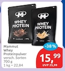 Whey Proteinpulver von Mammut für 15,99 € bei budni im Angebot Whey Proteinpulver von Mammut im aktuellen budni Prospekt