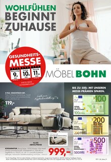 Aktueller Möbel Bohn Prospekt (Wilburgstetten, 20 Seiten zum blättern Möbel Bohn Prospekt WOHLFÜHLEN BEGINNT ZUHAUSE mit 20 Seiten