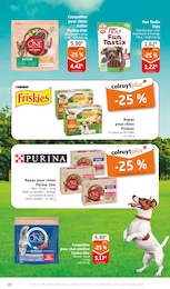 Prix et réduction Friskies dans le prospectus Colruyt en cours Offre Friskies dans le catalogue Colruyt du moment à la page 27