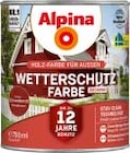 Wetterschutz-Farbe Angebote von Alpina bei Holz Possling Potsdam für 18,95 €