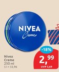 Creme im Angebot bei budni in Norderstedt Creme Angebote von Nivea bei budni Norderstedt für 2,99 €