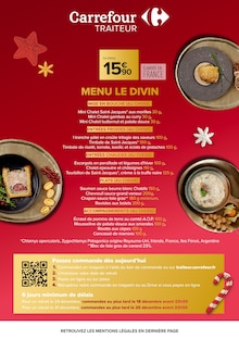 Promo Bûche Glacée dans le catalogue Carrefour du moment à la page 60