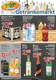 TOP Getränke Prospekt für Düsseldorf mit 4 Seiten