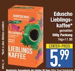 Lieblingskaffee im EDEKA Prospekt Lieblingskaffee von Eduscho im aktuellen EDEKA Prospekt für 5,99 €