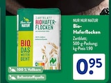Bio-Haferflocken von Nur Nur Natur im aktuellen ALDI SÜD Prospekt für 0,95 €