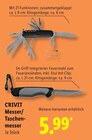 Messer/Taschenmesser im Angebot bei Lidl in Pirmasens Messer/Taschenmesser Angebote von CRIVIT bei Lidl Pirmasens für 5,99 €