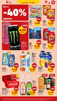 Cola im aktuellen Penny Prospekt (Ulm) Cola im Penny Prospekt "Wer günstig will, muss Penny." mit 40 Seiten (Ulm)