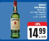 Irish Whiskey Angebote von Jameson bei E center Chemnitz für 14,99 €