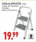 Stahl-Klappleiter Stabil Angebote bei Marktkauf Hagen für 19,99 €