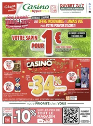 Catalogue Géant Casino avec 81 pages de promos Prospectus Géant Casino, "Le mois Casino Magic", pages, 05/12/2022 - 18/12/2022