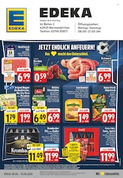 Kaffee im EDEKA Prospekt in Wermelskirchen Aktueller EDEKA Prospekt mit Kaffee, "Aktuelle Angebote", Seite 1