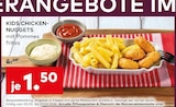 Kids Chicken-Nuggets mit Pommes frites im aktuellen porta Möbel Prospekt